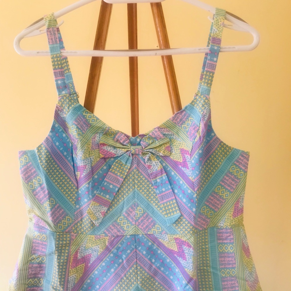 🆕 ModCloth Dress Size Large Easter Pastels